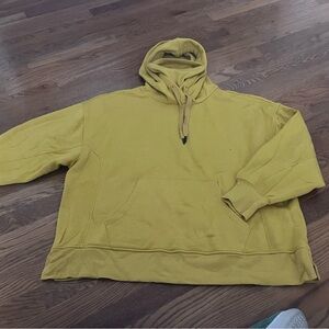 Old Navy Mustard Hoodie with cowl